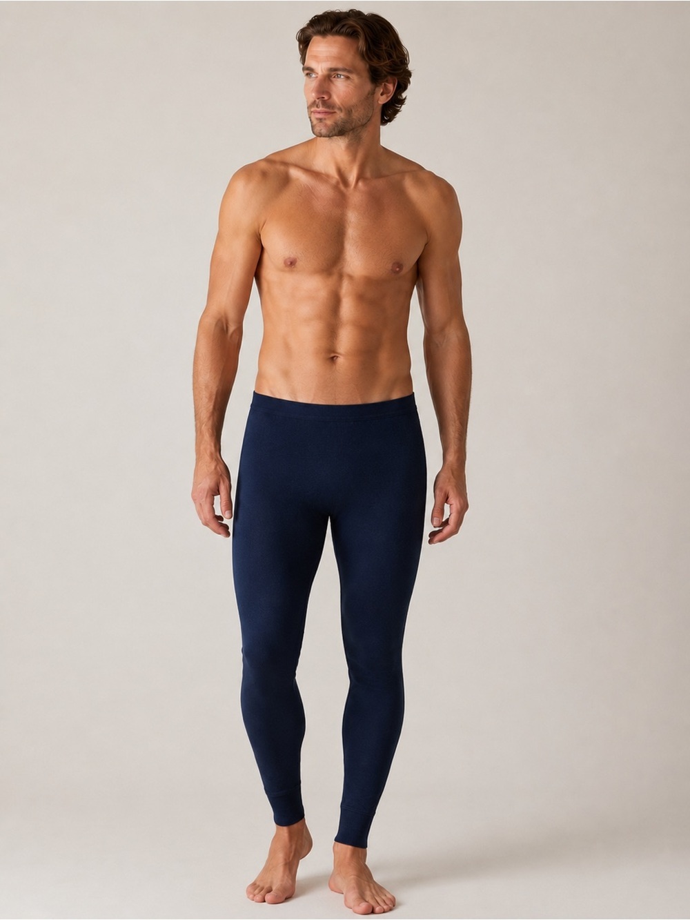 HANRO 100% Pure Virgin Wool Shrink Resistant Men’s Long-johns Size M NWOT